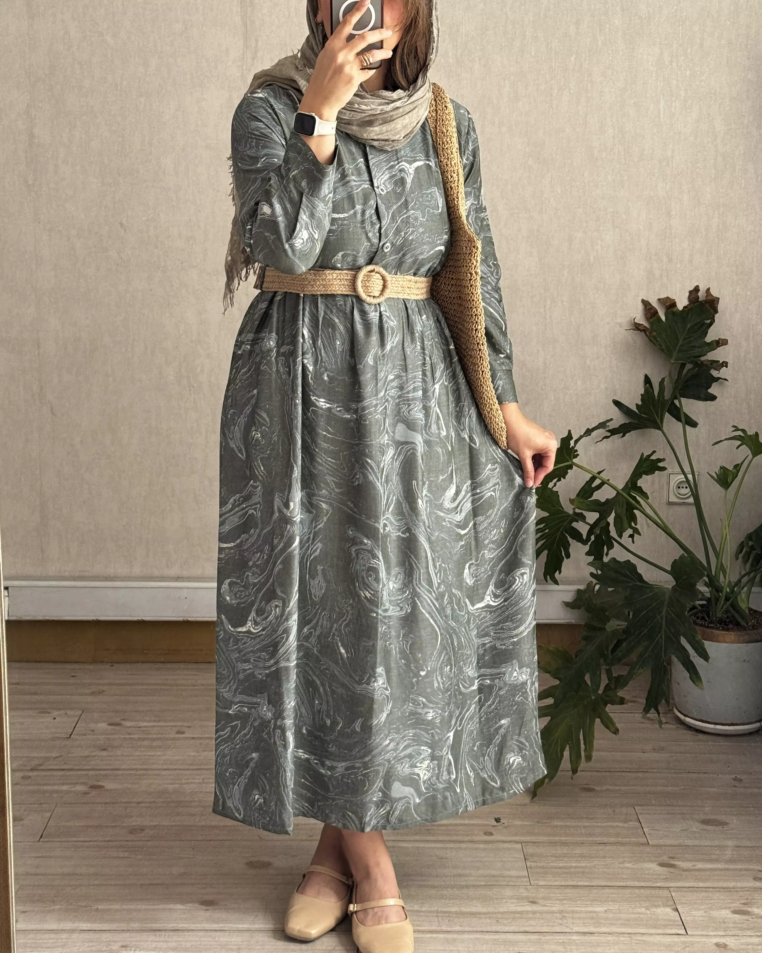 پیراهن ساحلی اطلس